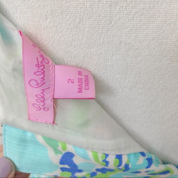 Lilly Pulitzer Cathy Shift in Blue Heaven - Picture 9 of 11